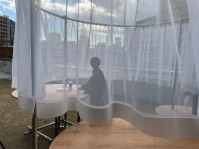 実作品展示の様子