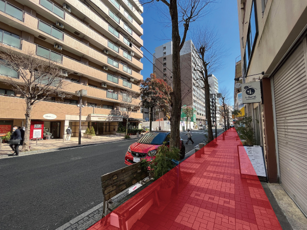 吉田町通りの写真
