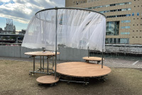 実作品展示の様子